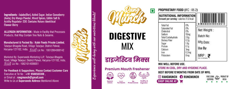 Rangmunch Digestive Mix