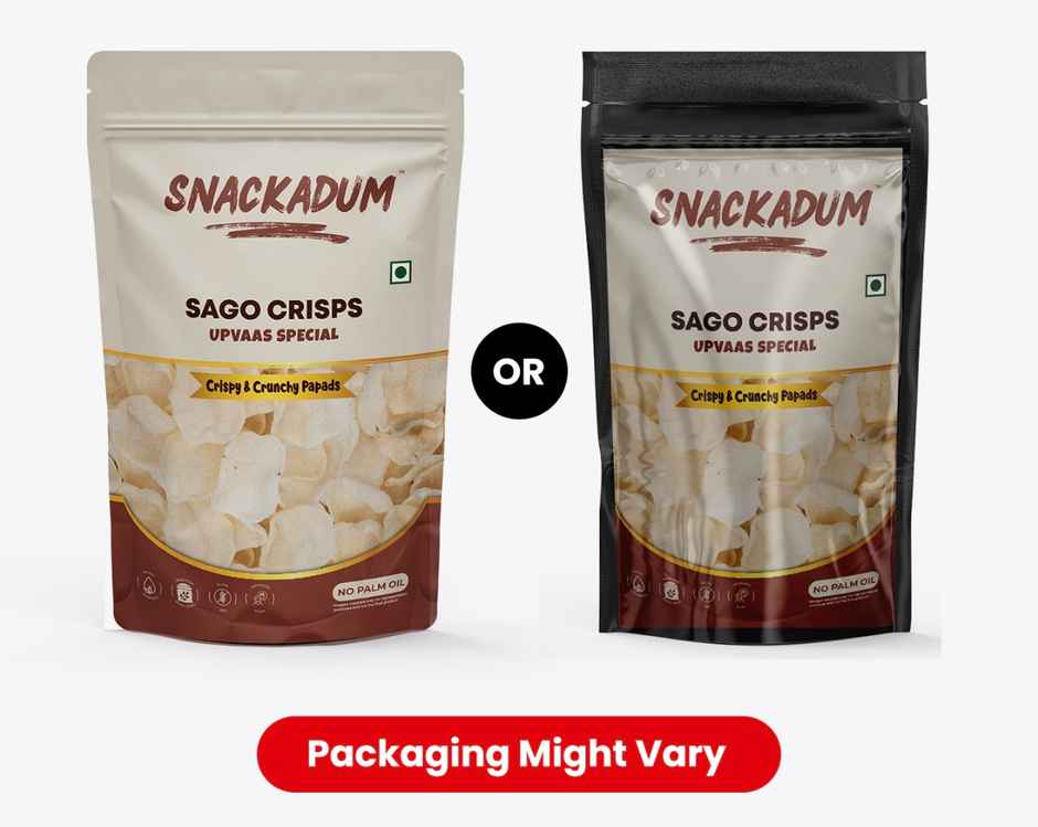 Snackadum Sago Crisps | Upvas Special