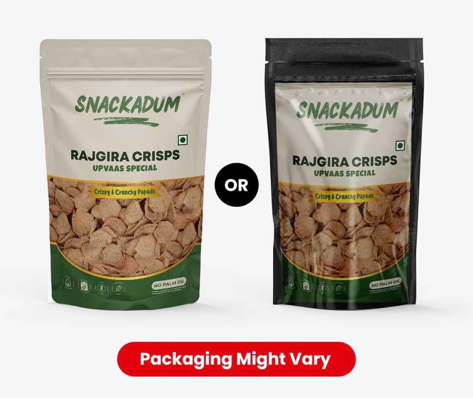 Snackadum Rajgira Crisps | Upvas Special