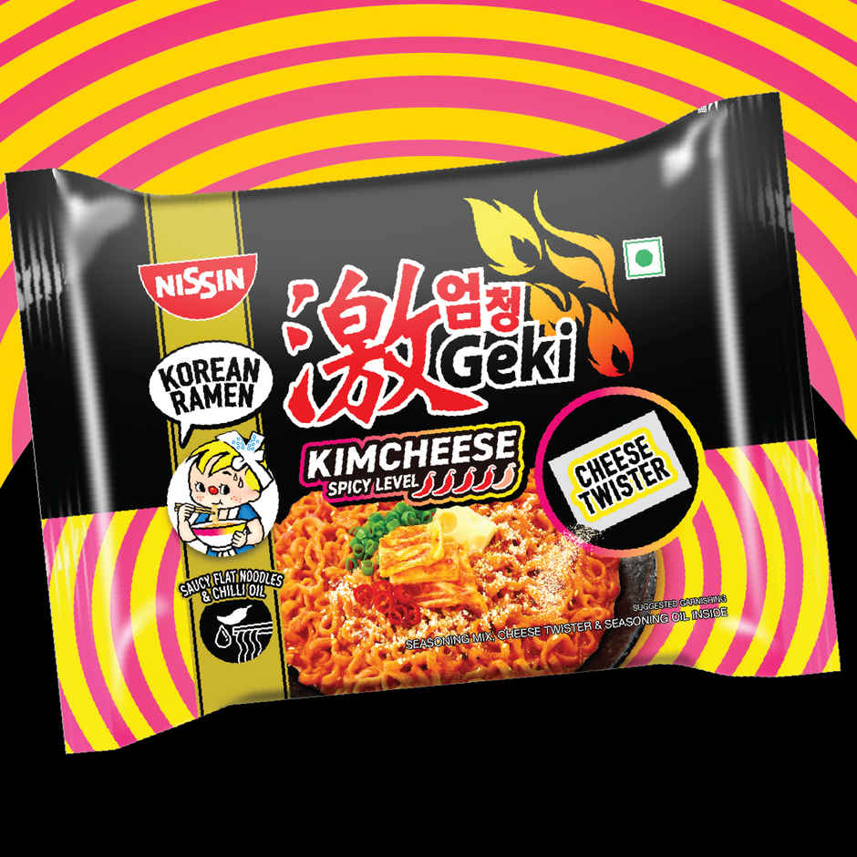 Nissin Geki Kimcheese Korean Ramen Instant Noodles
