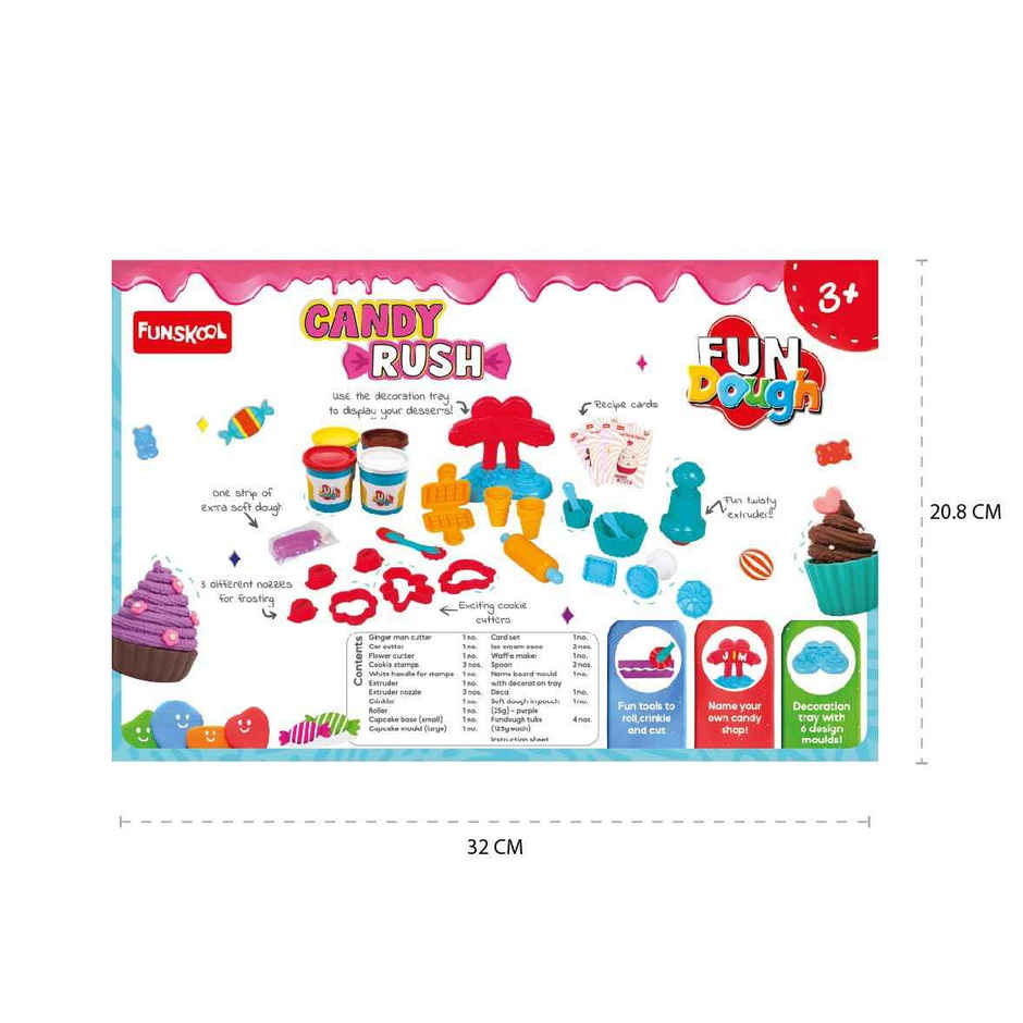 Funskool Fundough Candy Rush 1731100