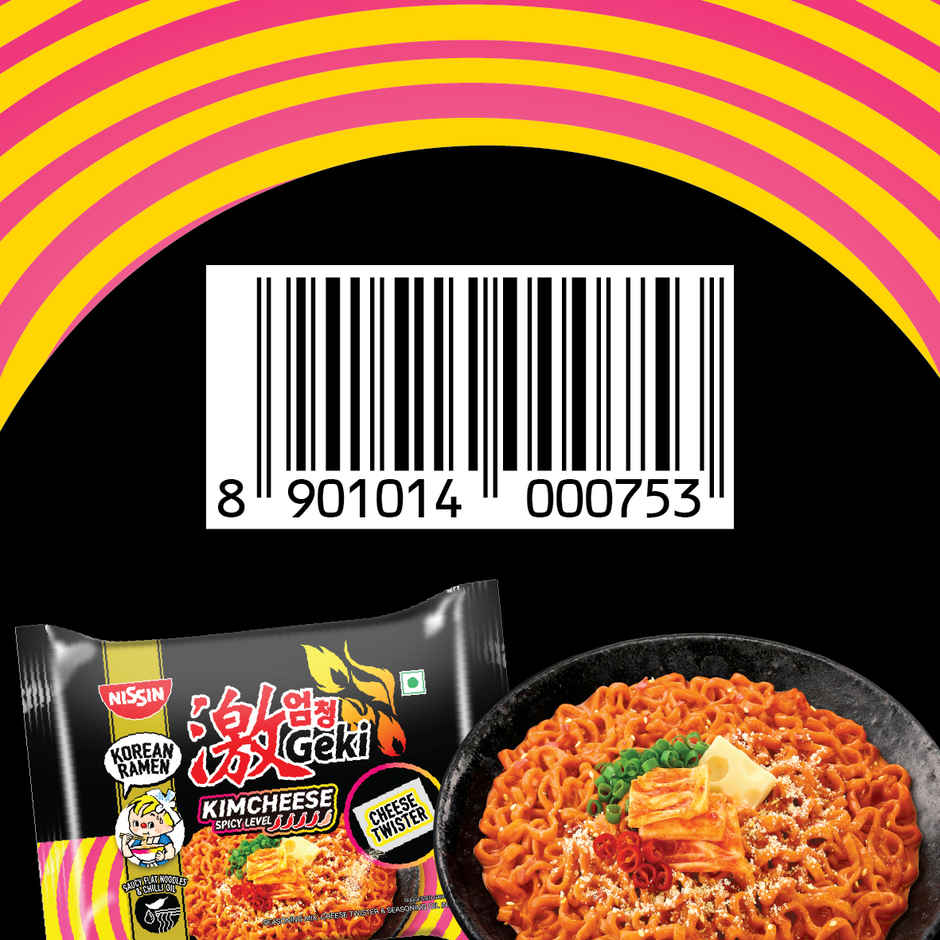 Nissin Geki Kimcheese Korean Ramen Instant Noodles