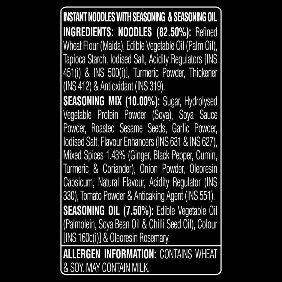 Nissin Geki - Hot and Spicy Korean Veg Flavoured Ramen Instant Noodles