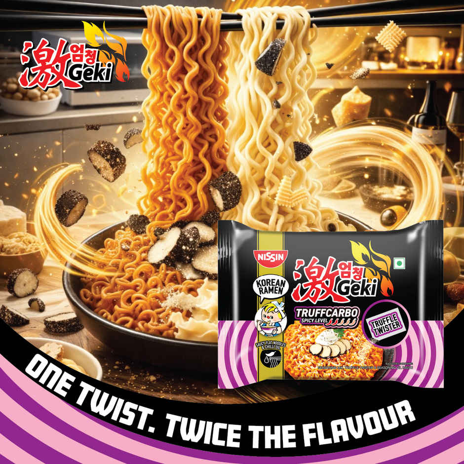 Nissin Geki Truffcarbo Korean Ramen Instant Noodles