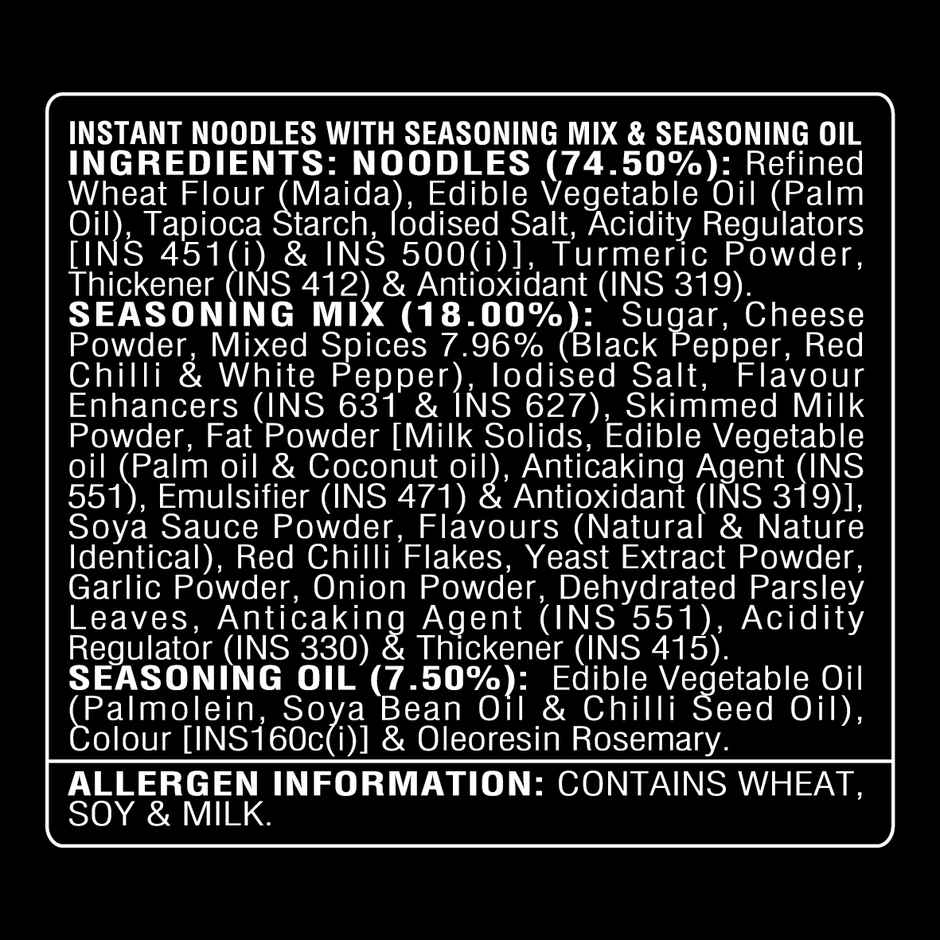 Nissin korean hot and Spicy Geki Carbonara 5 in 1