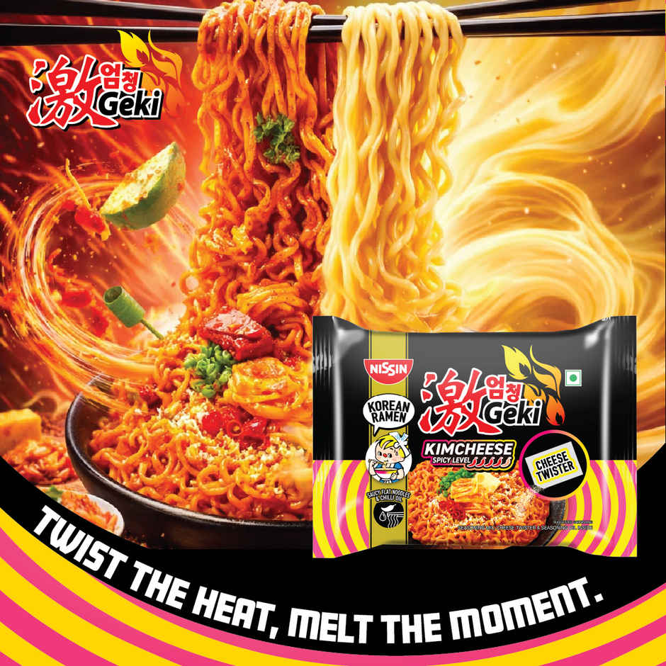 Nissin Geki Kimcheese Korean Ramen Instant Noodles