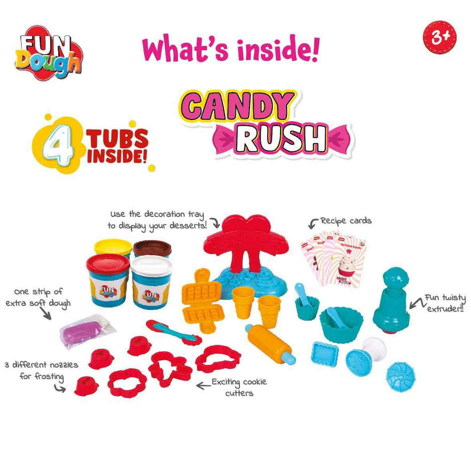 Funskool Fundough Candy Rush 1731100