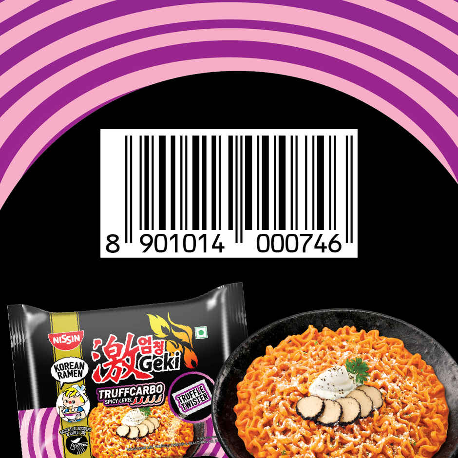 Nissin Geki Truffcarbo Korean Ramen Instant Noodles