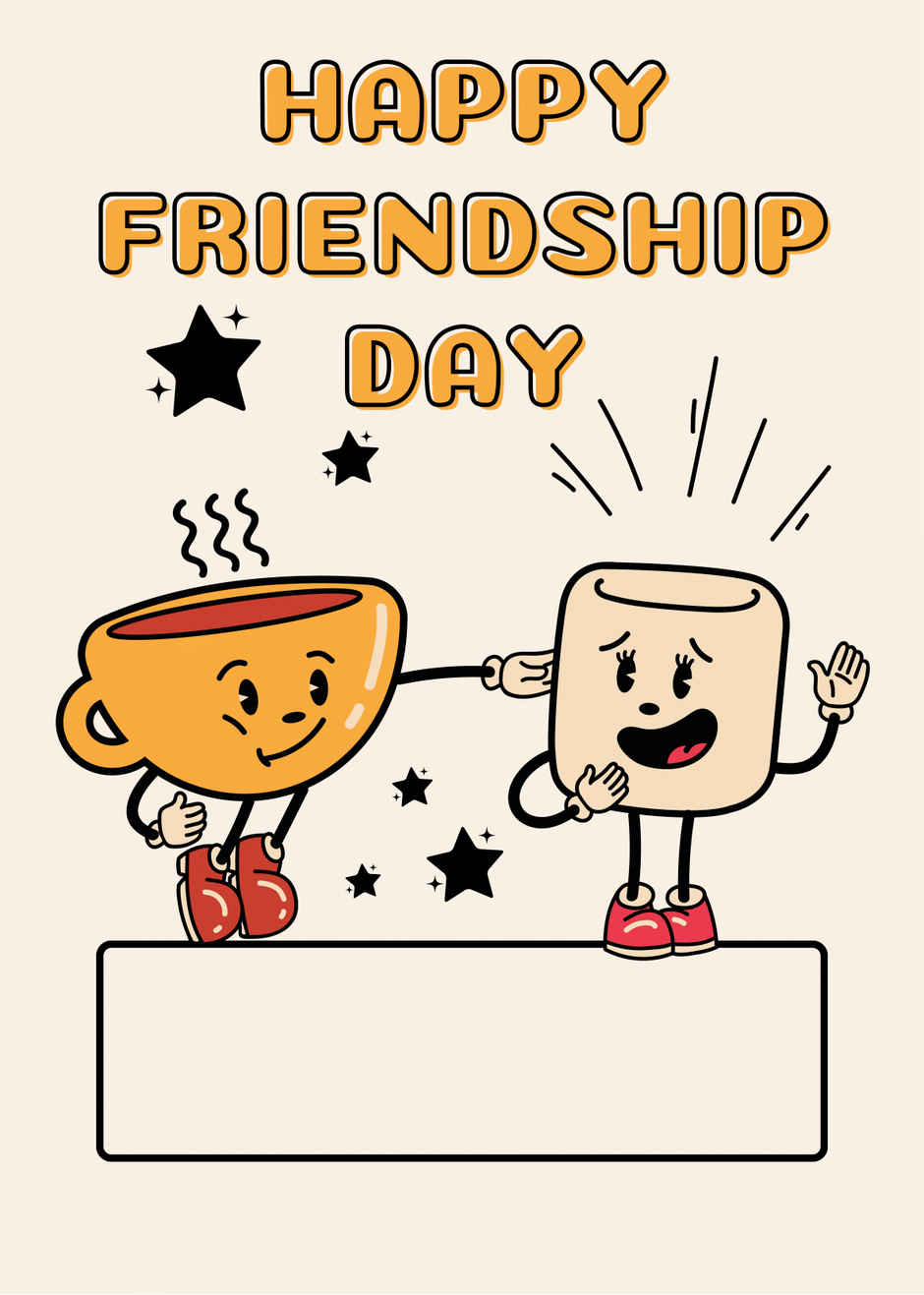 House Of Festivals Friendship Day Greeting Card - Design 7
