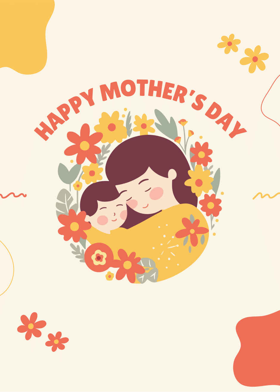 House Of Festivals Mother s Day Greeting Card - Design 25