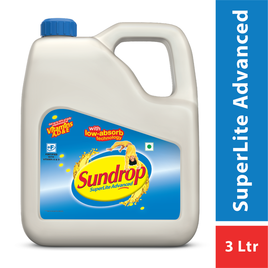 Sundrop Superlite Advanced Refined Sunflower Oil | Jar