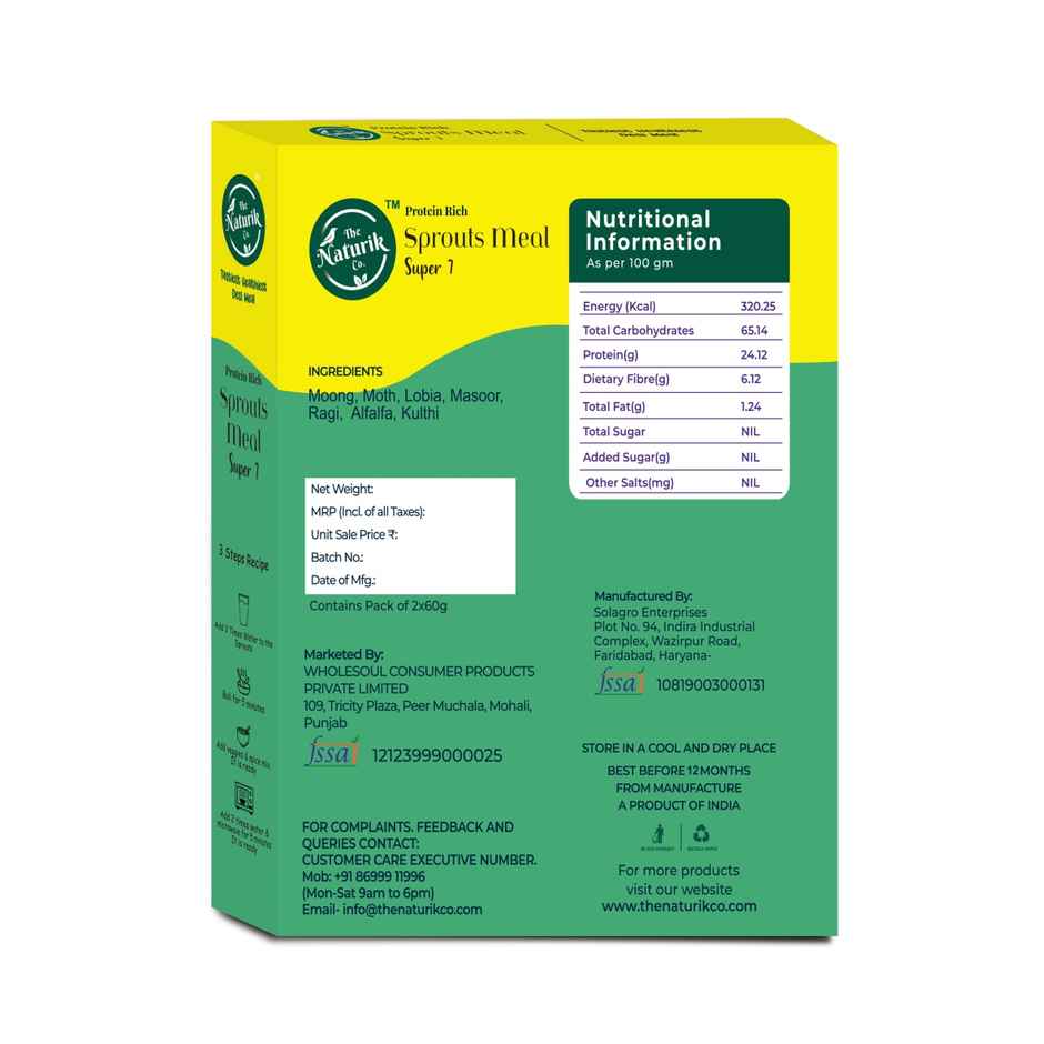 The Naturik Co Sprouts Super 7