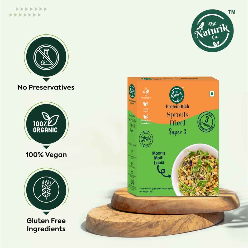 The Naturik Co Sprouts Super 3