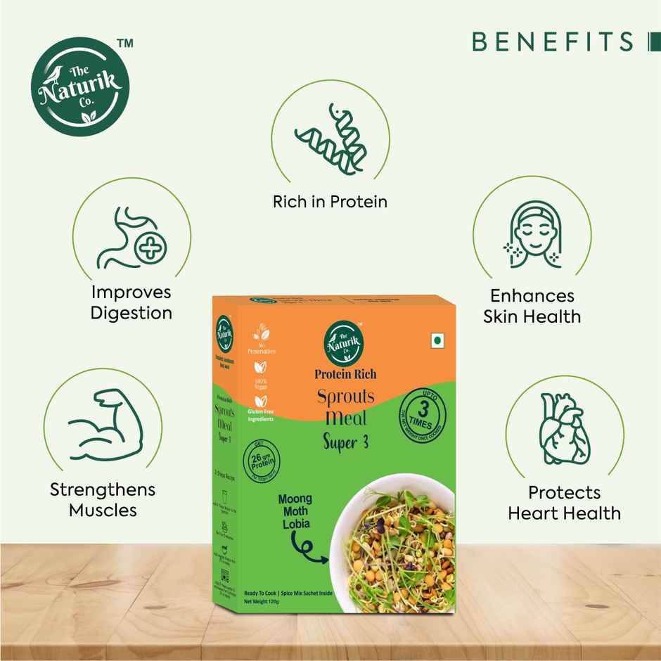 The Naturik Co Sprouts Super 3