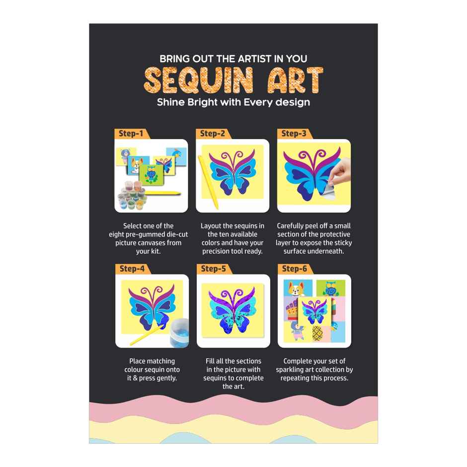 Sterling Sequin Art