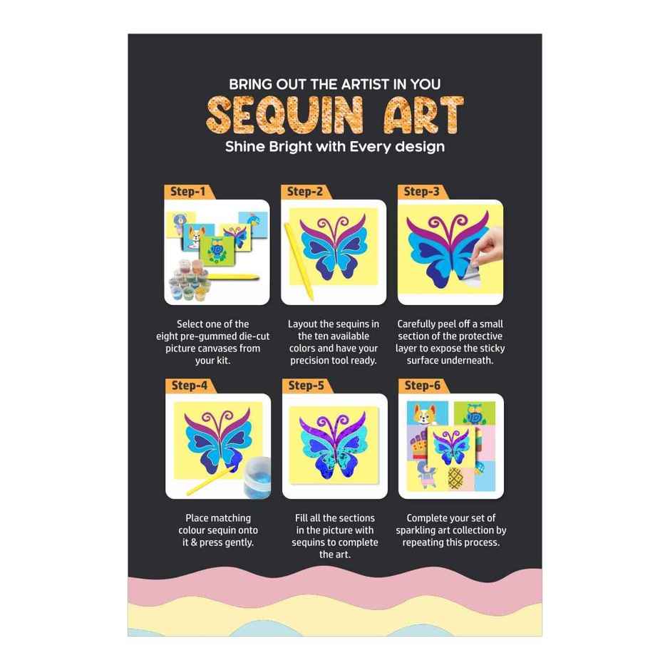 Sterling Sequin Art