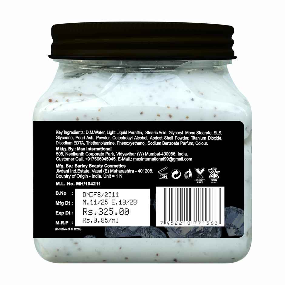 Jeva Diamond Scrub | Exfoliating & Radiance-Boosting Gel for Smooth Skin