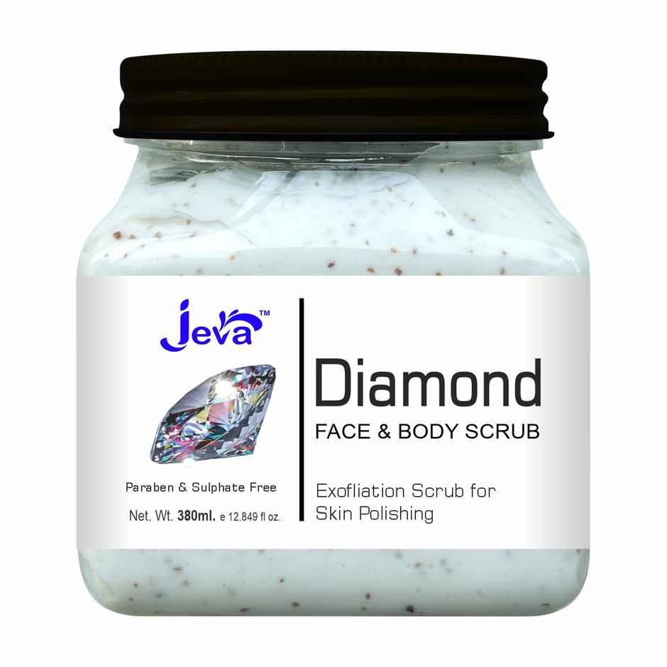 Jeva Diamond Scrub | Exfoliating & Radiance-Boosting Gel for Smooth Skin