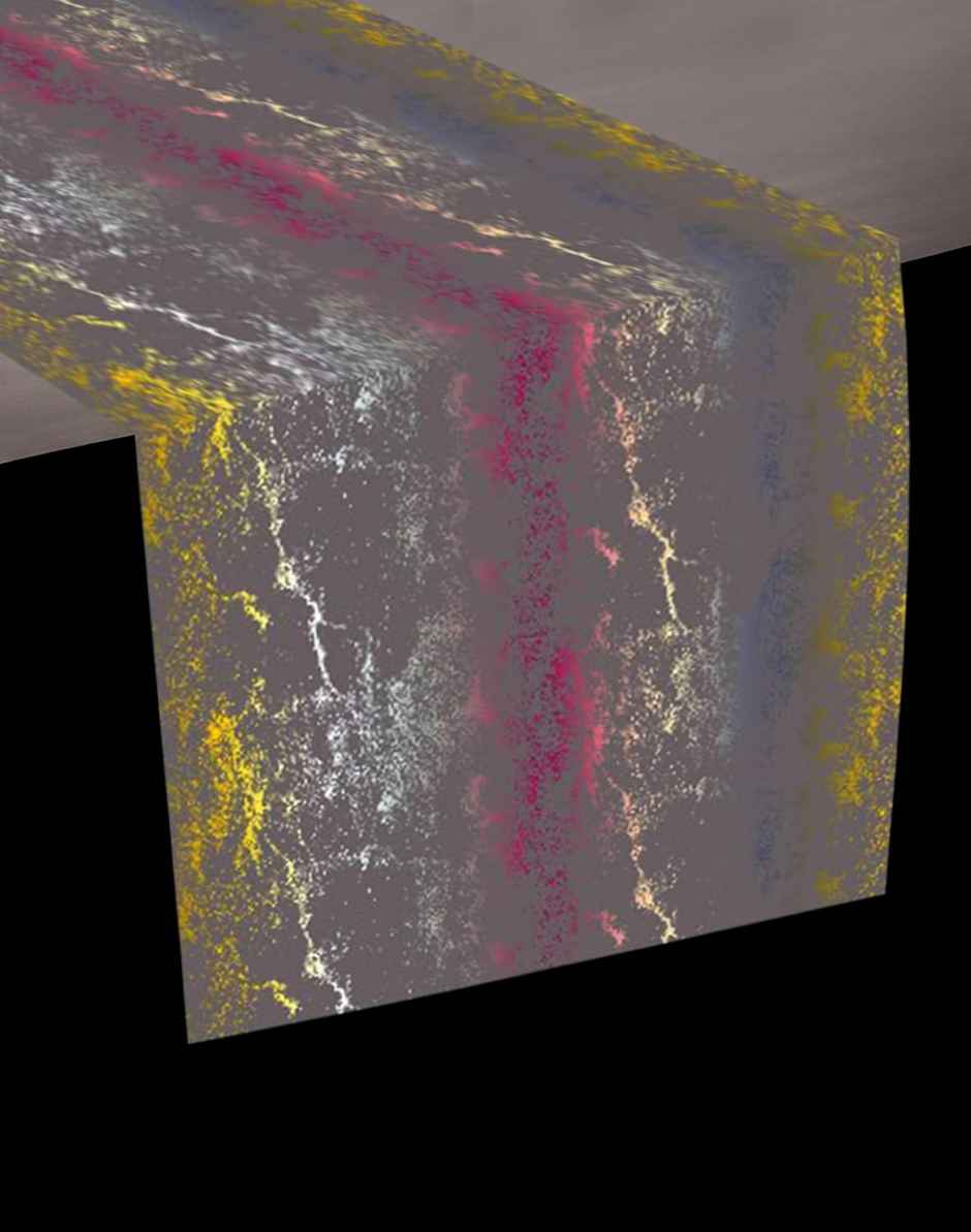 Lushomes Table Runner - Printed Grey Rectangular | Cotton | 13 x 72 inch