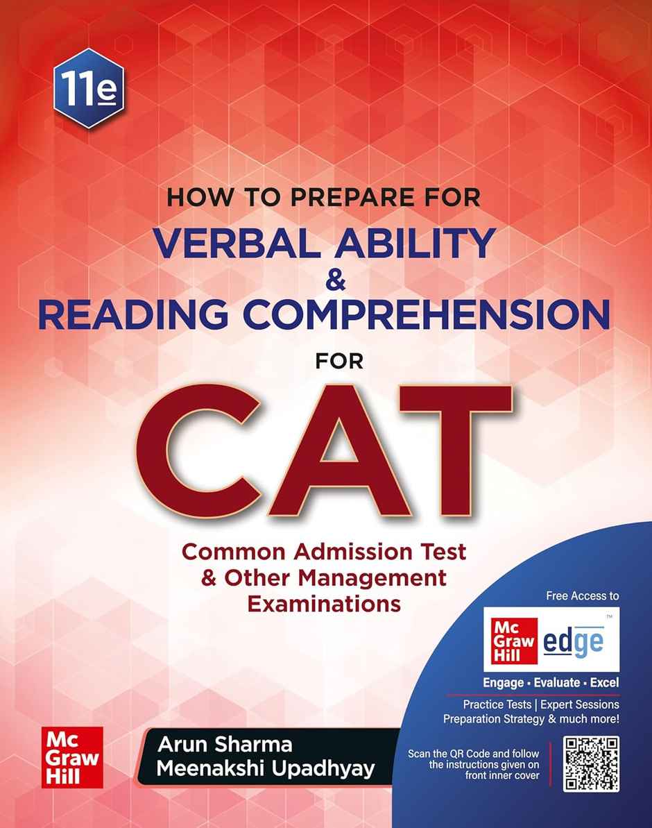 Verbal Ability & Reading Comprehension for CAT | Latest Edition | Arun Sharma | Mc Graw Hill