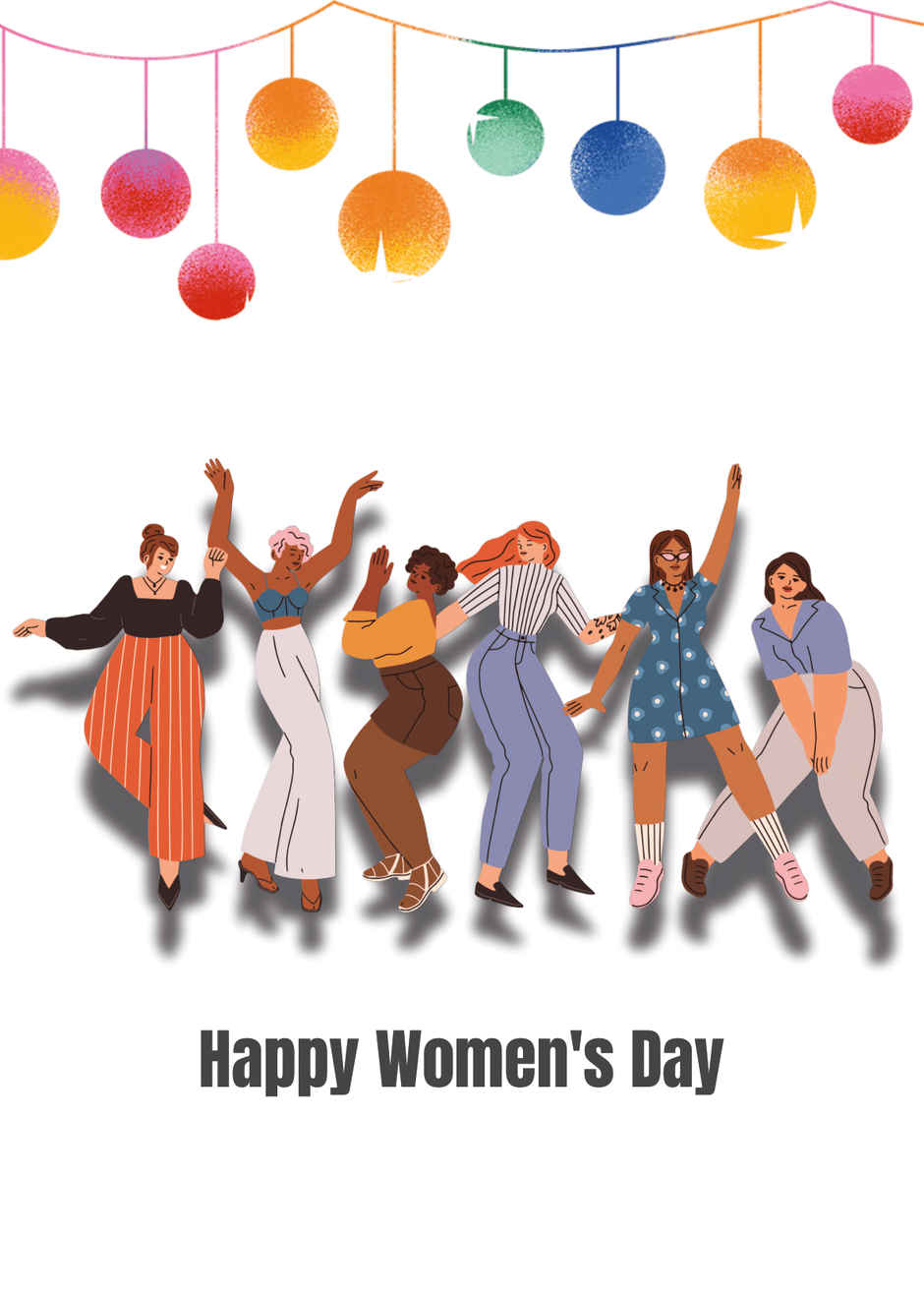 House Of Festivals Women s Day Greeting Card - Design 21