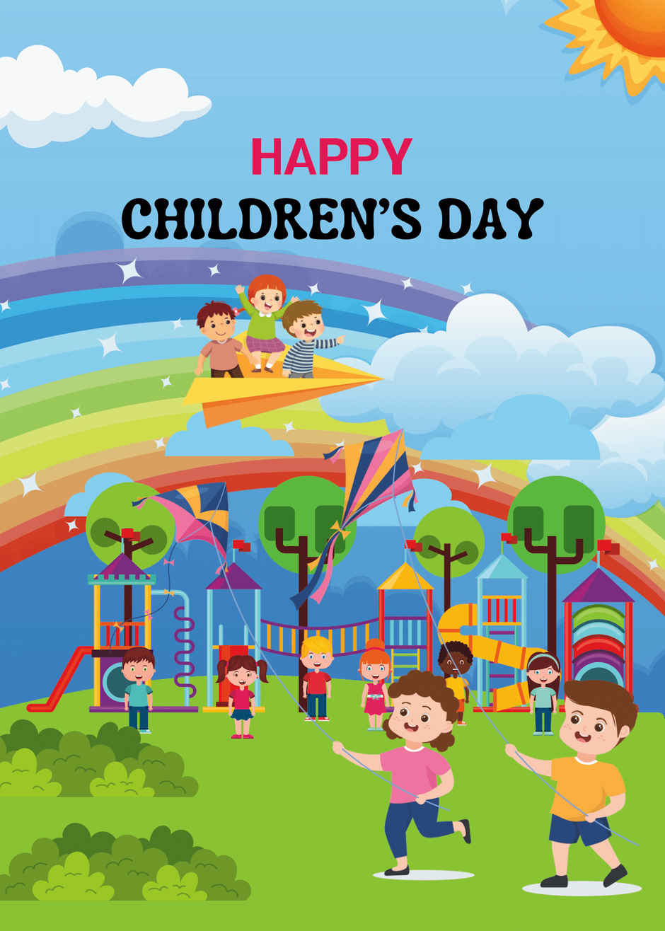 House Of Festivals Children s Day Greeting Card - Design 1