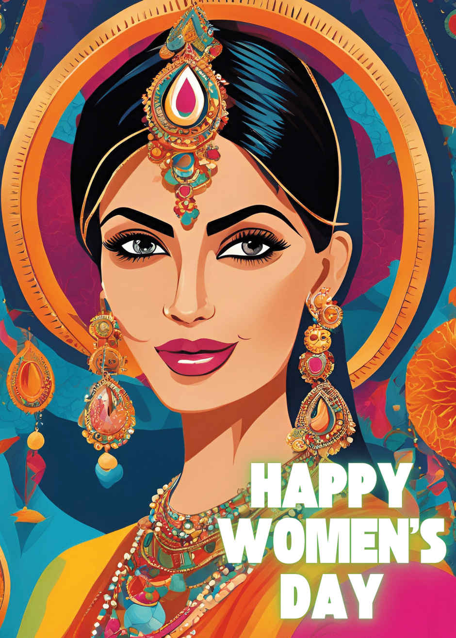 House Of Festivals Women s Day Greeting Card - Design 62