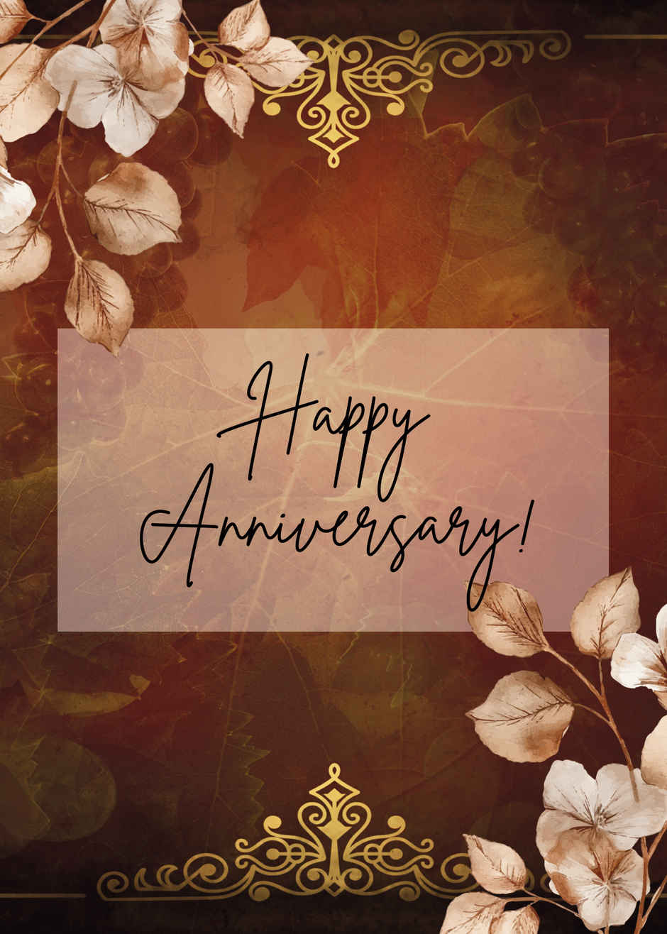 House Of Festivals Happy Anniversary Greeting Card - Design 32