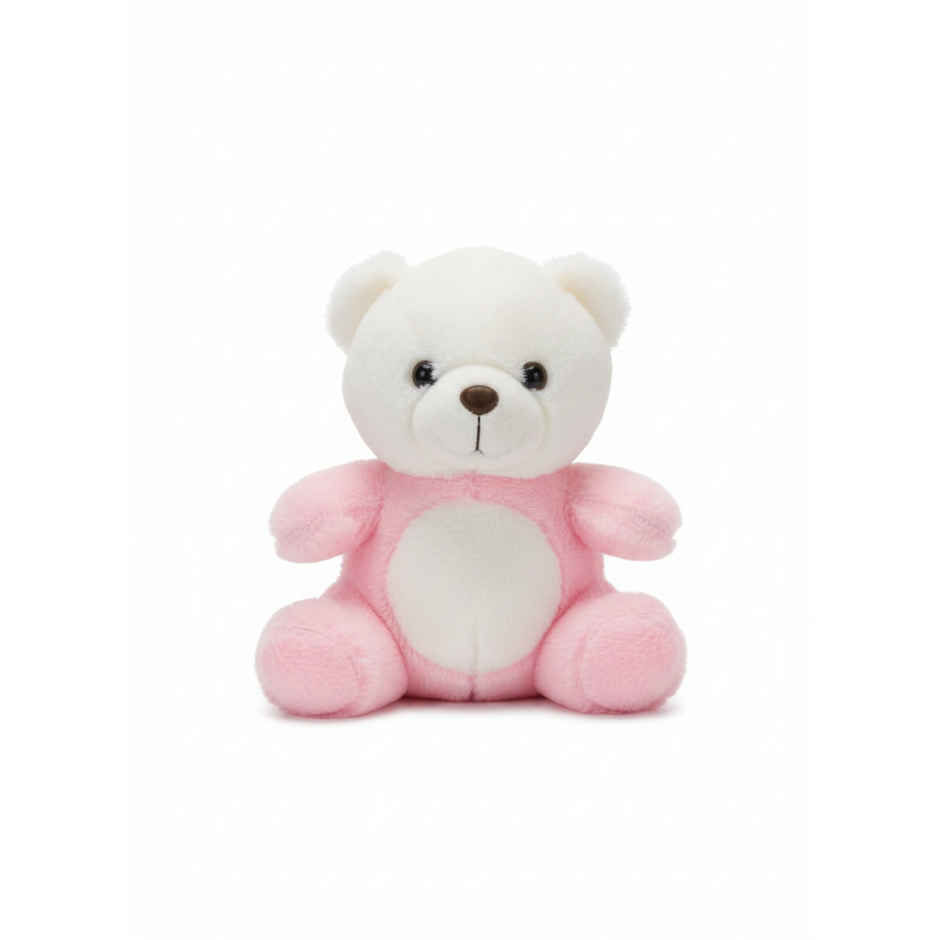 DearJoy Teddy Bear with a Hoodie Cap Pink 35 cm