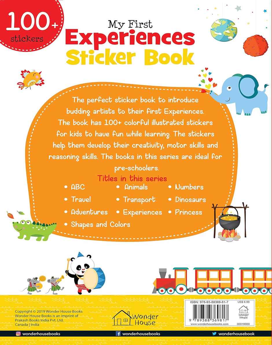 My First Experiences Sticker Book: My First Sticker Books