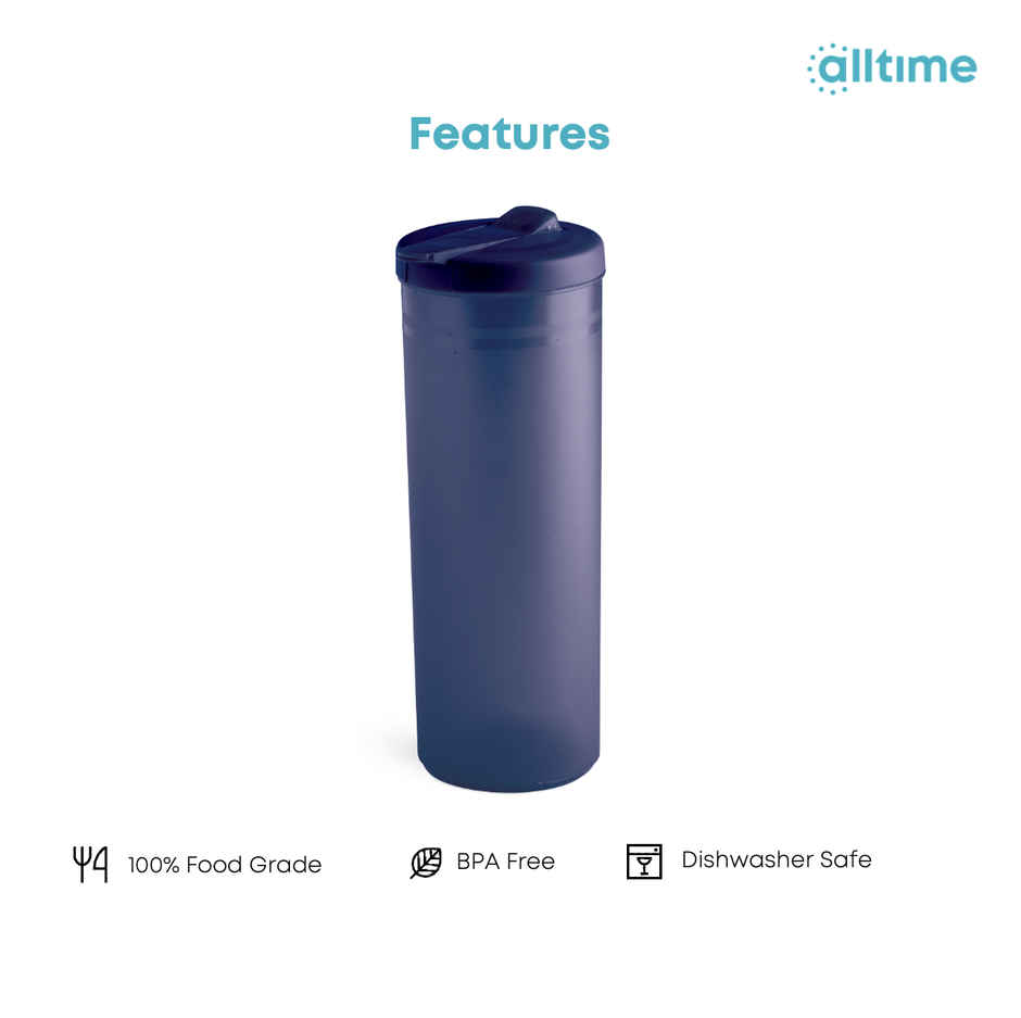 All Time Freeze Water Bottle 1000 ml For Fridge | Colour May Vary