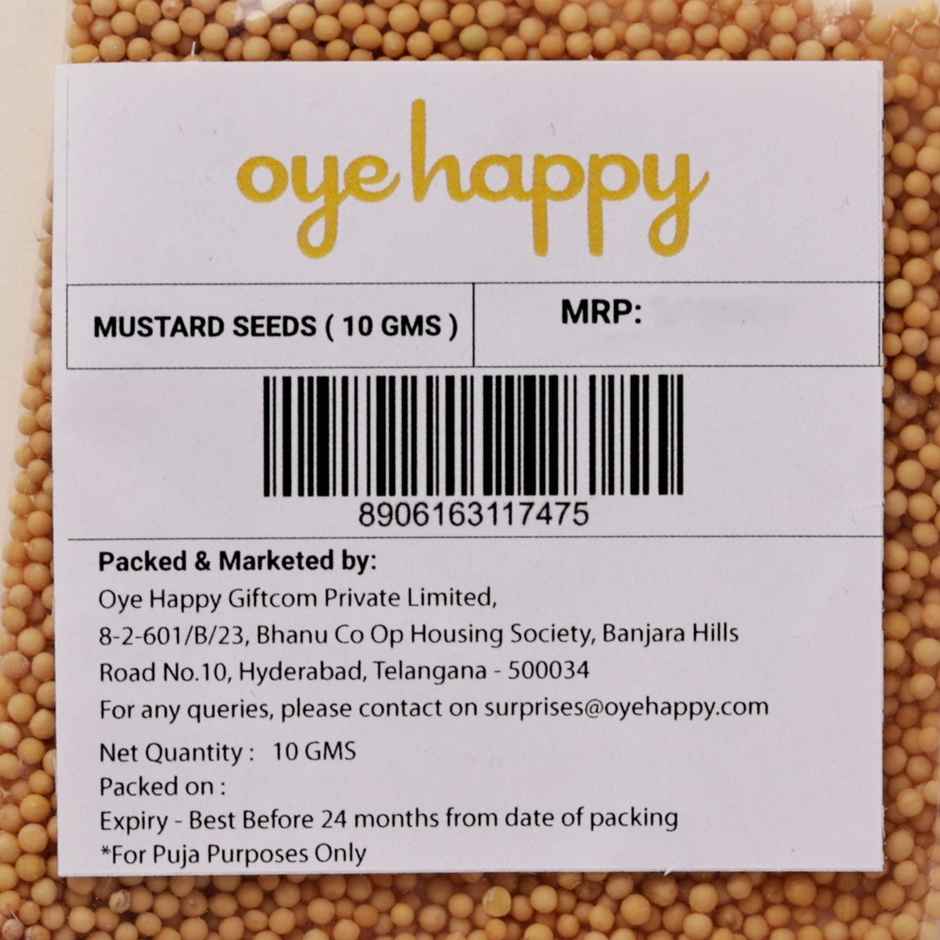 Mustard Seeds | Natural & Authentic | Happy Mail
