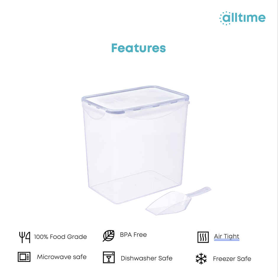 All Time Lock & Safe Storage Container 5400 ml (Assorted Color)