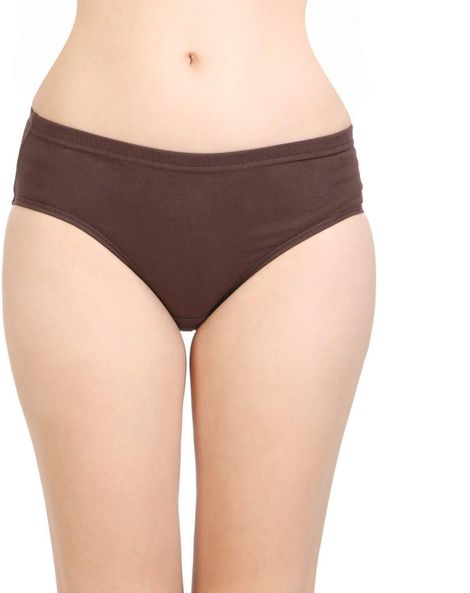 Bodycare Women Panty Plain Classic 100% Cotton Mid Rise | Assorted - M