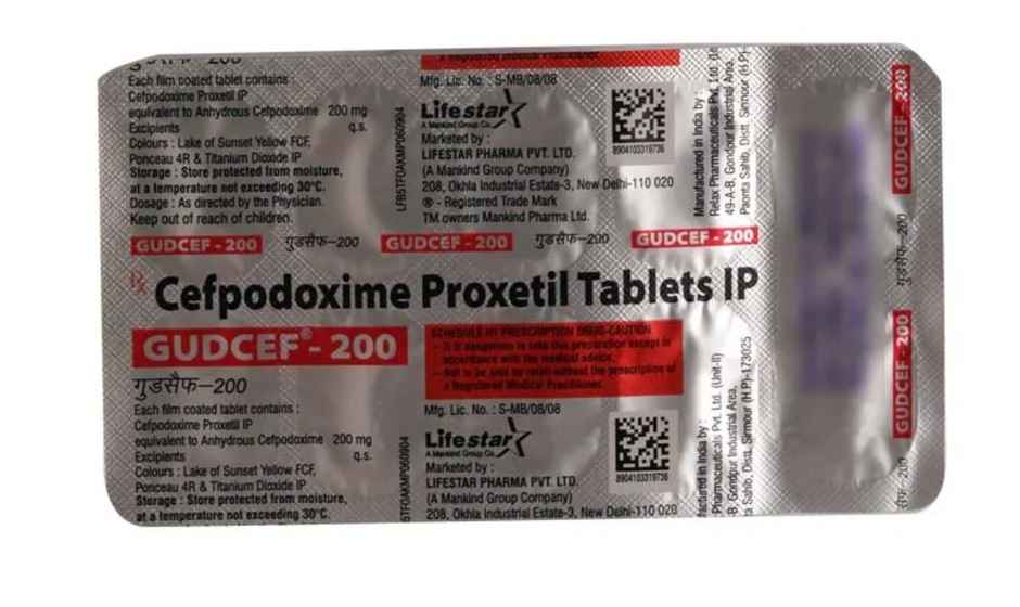 Gudcef-200 Tablet