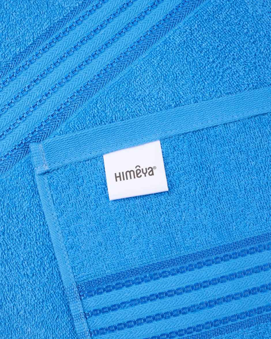 Himeya Quick Dry 380 GSM Cotton Bath Towel | Iris Blue
