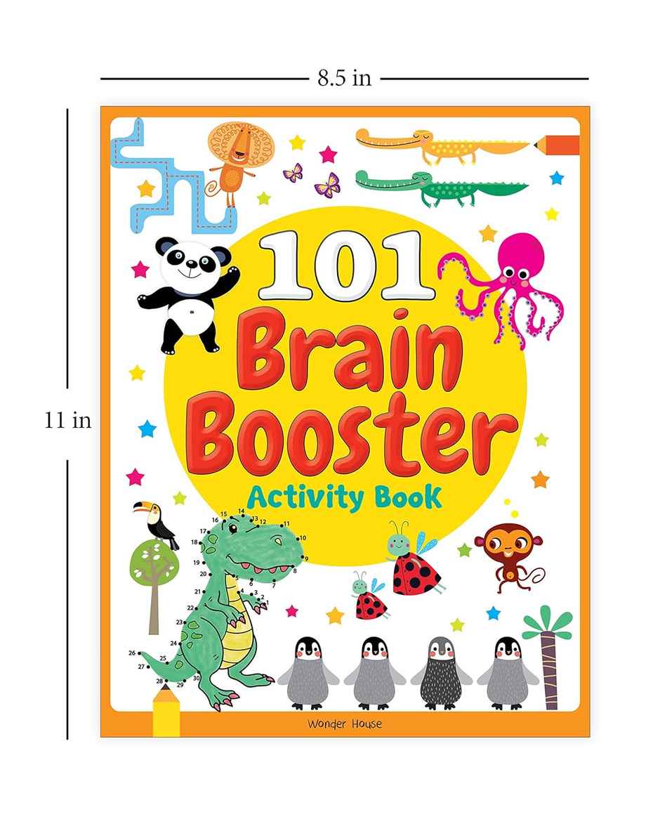 101 Brain Booster Activity Book Fun Activity Book for Children