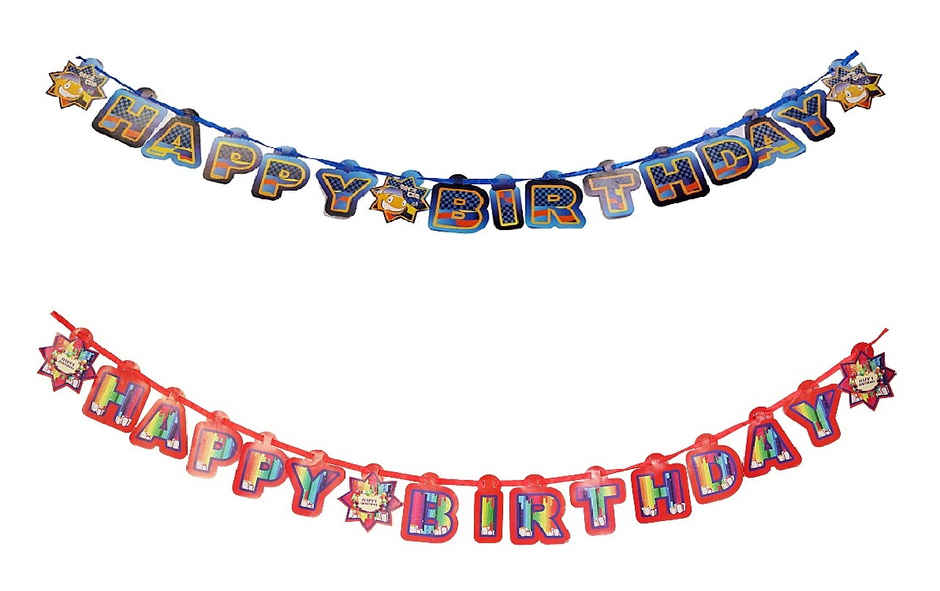 Happy Birthday Banner | Colour May Vary | Se7en