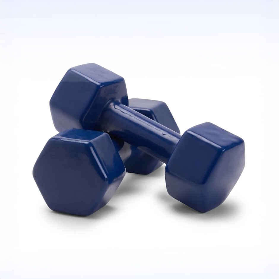 Cult Vinyl Dumbbell Set (5 kg X 2) | Blue