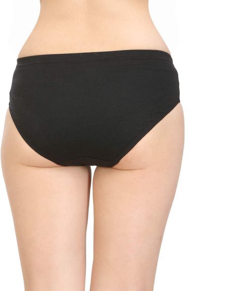 Bodycare Women Panty Plain Classic 100% Cotton Mid Rise | Assorted - M