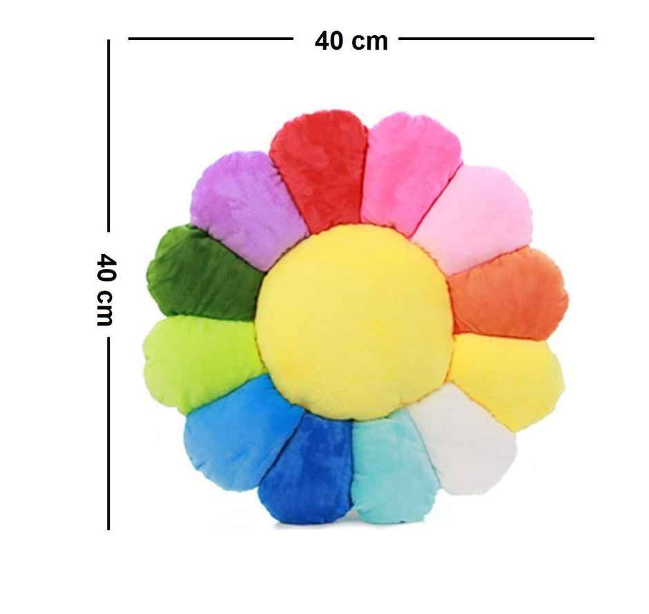 DearJoy Rainbow Smiley Pillow Cushion For Kids