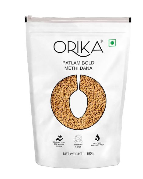 Orika Ratlam Bold Fenugreek | Sabut Methi Dana