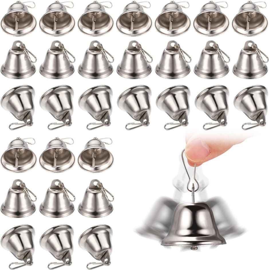 6 pcs Bell In Card 24 Opp Silver | Gullak