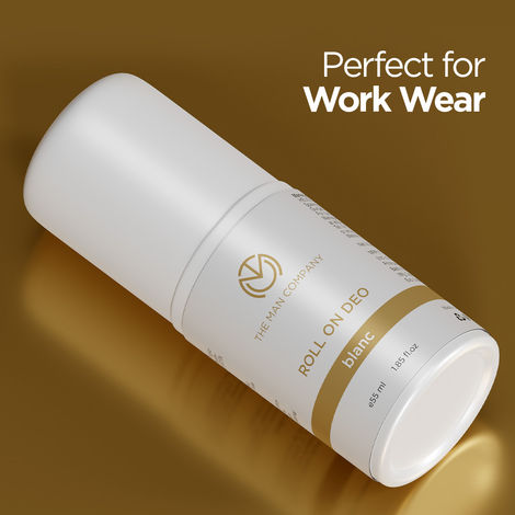 The Man Company Roll On Deo For Men - Blanc | Premium Long Lasting Fragrance