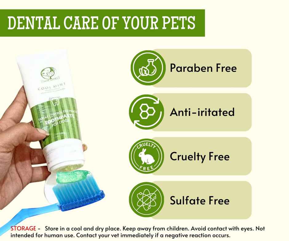 Foodie Puppies Coolmint Dog Toothpaste