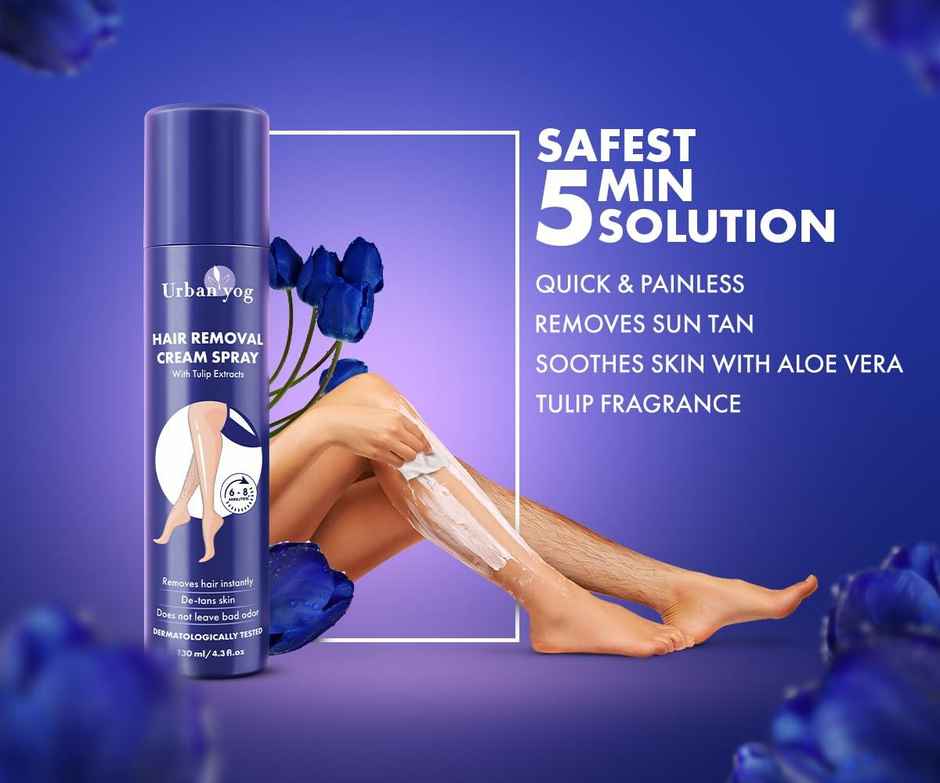 Urban Yog Hair Removal Cream Spray For Women