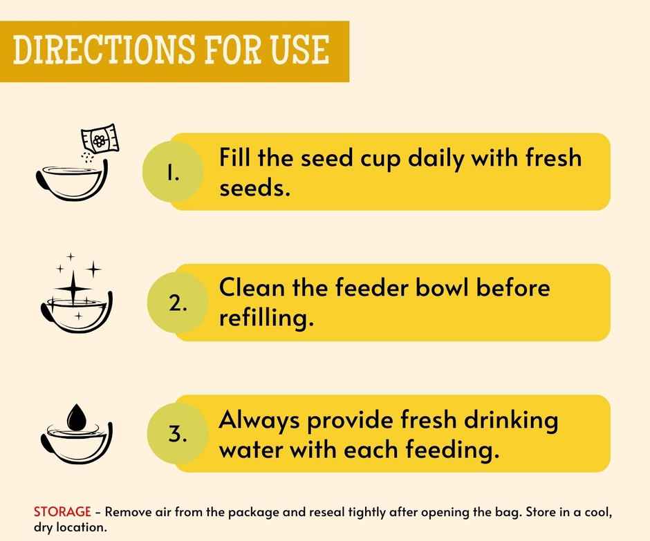 Foodie Puppies Striped Sunflower Seeds Bird Food