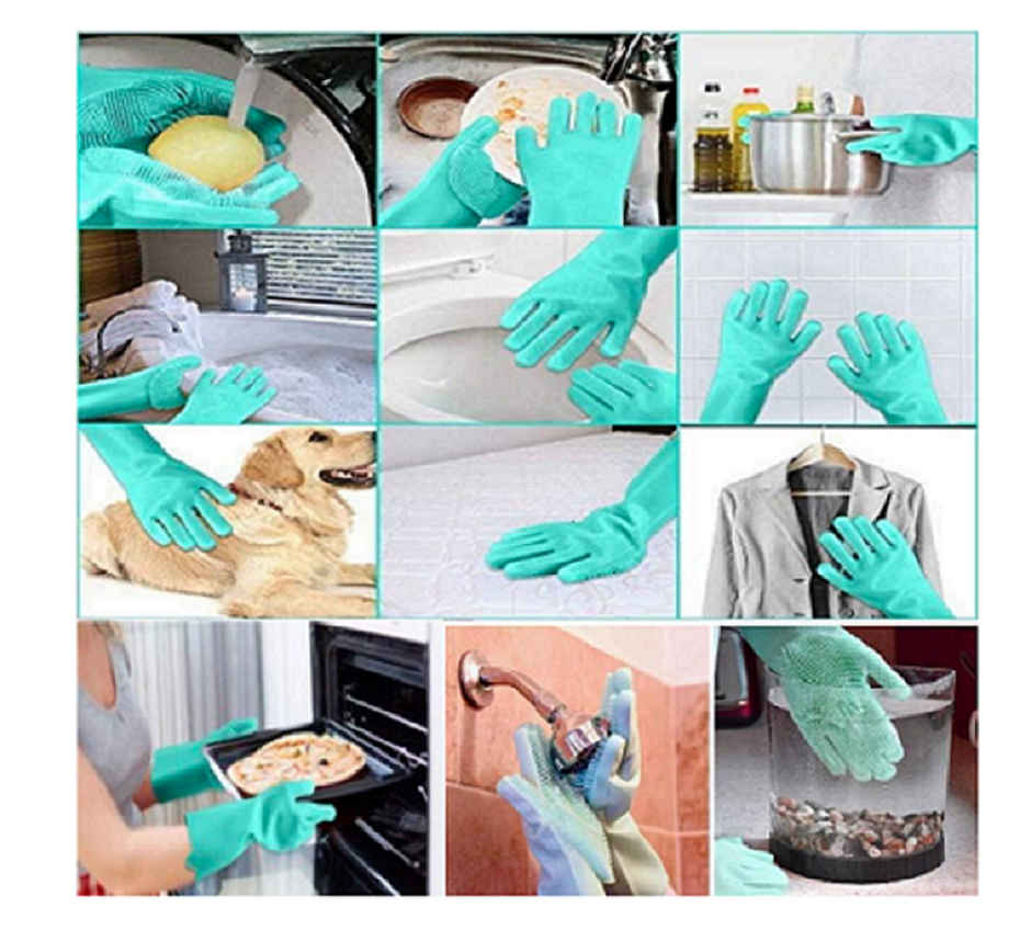 Soham Housewares Silicon Gloves - Assorted