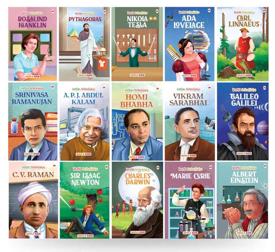 Story Books For Kids | Set Of 15 - Scientists | Biographies For Children | Age 6+