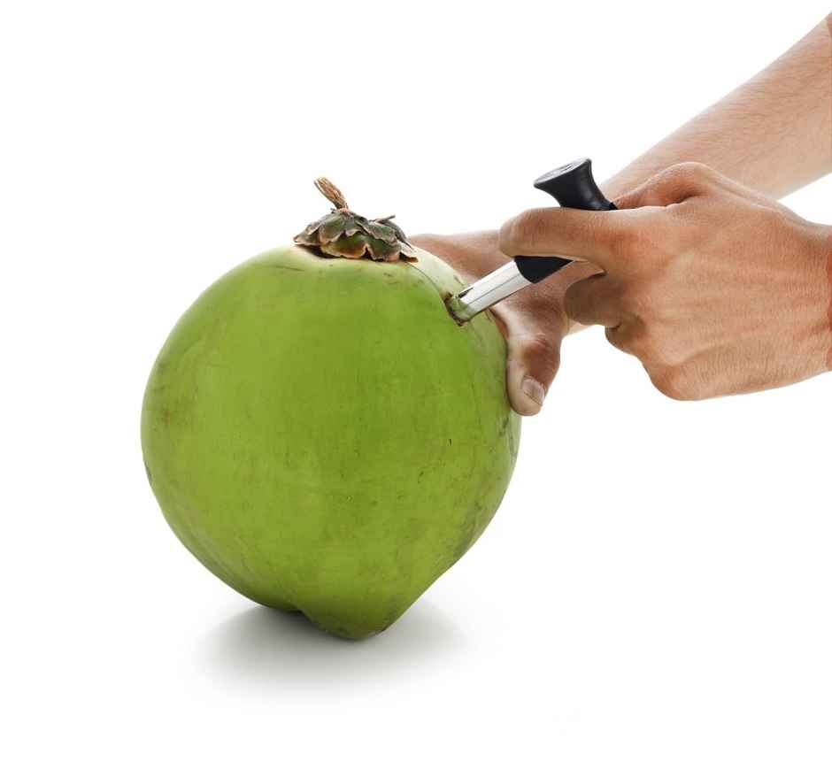 YouBee Stainless Steel Coconut Opener Tool | Coconut Water Opener